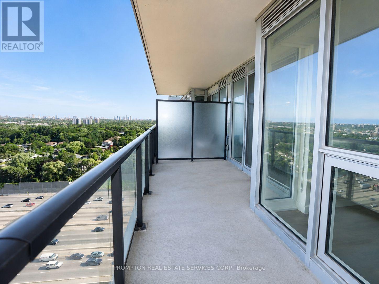 2115 - 85 Mcmahon Drive, Toronto, ON - Outdoor With Balcony With Exterior
