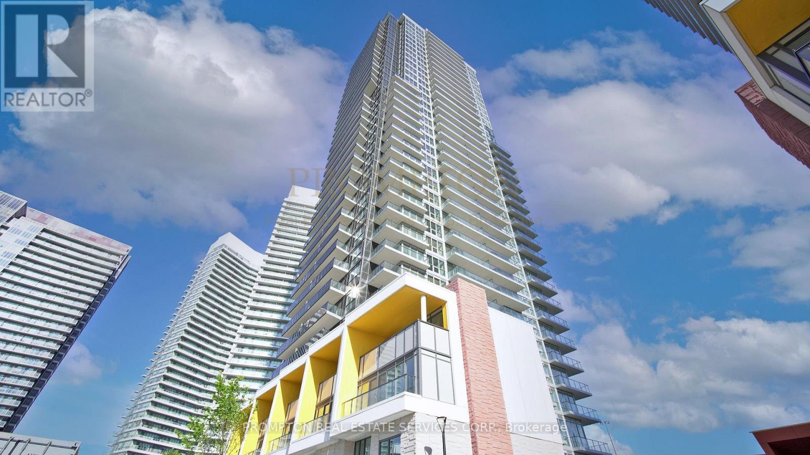 2115 - 85 Mcmahon Drive, Toronto, ON - Outdoor With Balcony With Facade