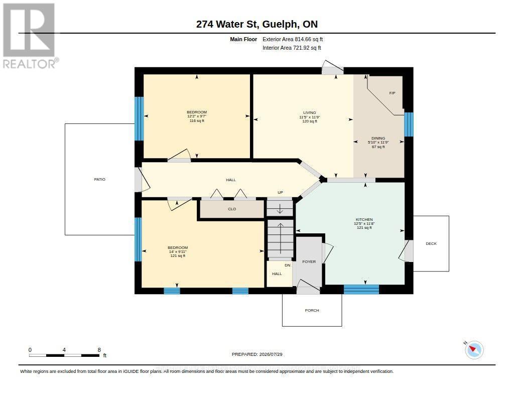 Main Floor - 274 Water Street, Guelph (Dovercliffe Park/Old University), ON - Other