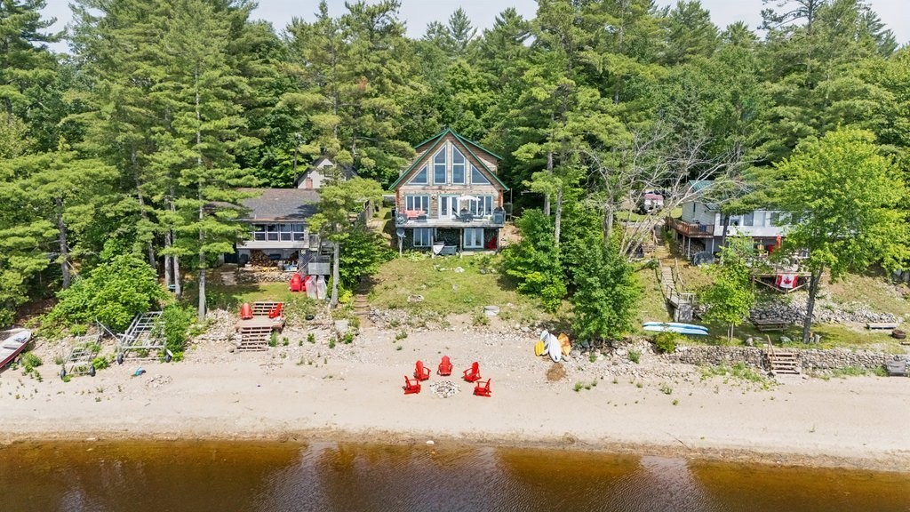 Aerial View - 327 Rue Thomas-Lefebvre, Mansfield-Et-Pontefract, QC - Outdoor With Body Of Water