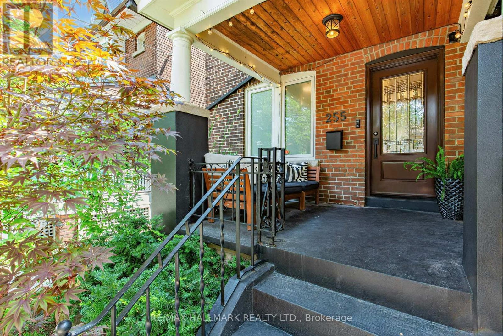 255 Strathmore Boulevard, Toronto, ON - Outdoor With Deck Patio Veranda