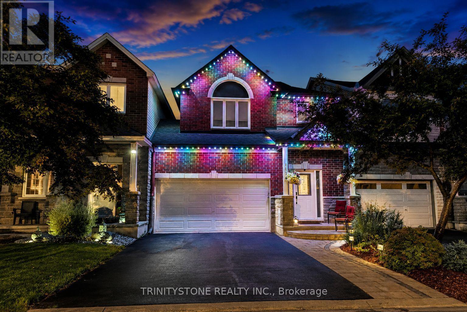 Virtually edited, showcasing gemstone lights - 1114 Northgraves Crescent, Ottawa, ON - Outdoor With Facade