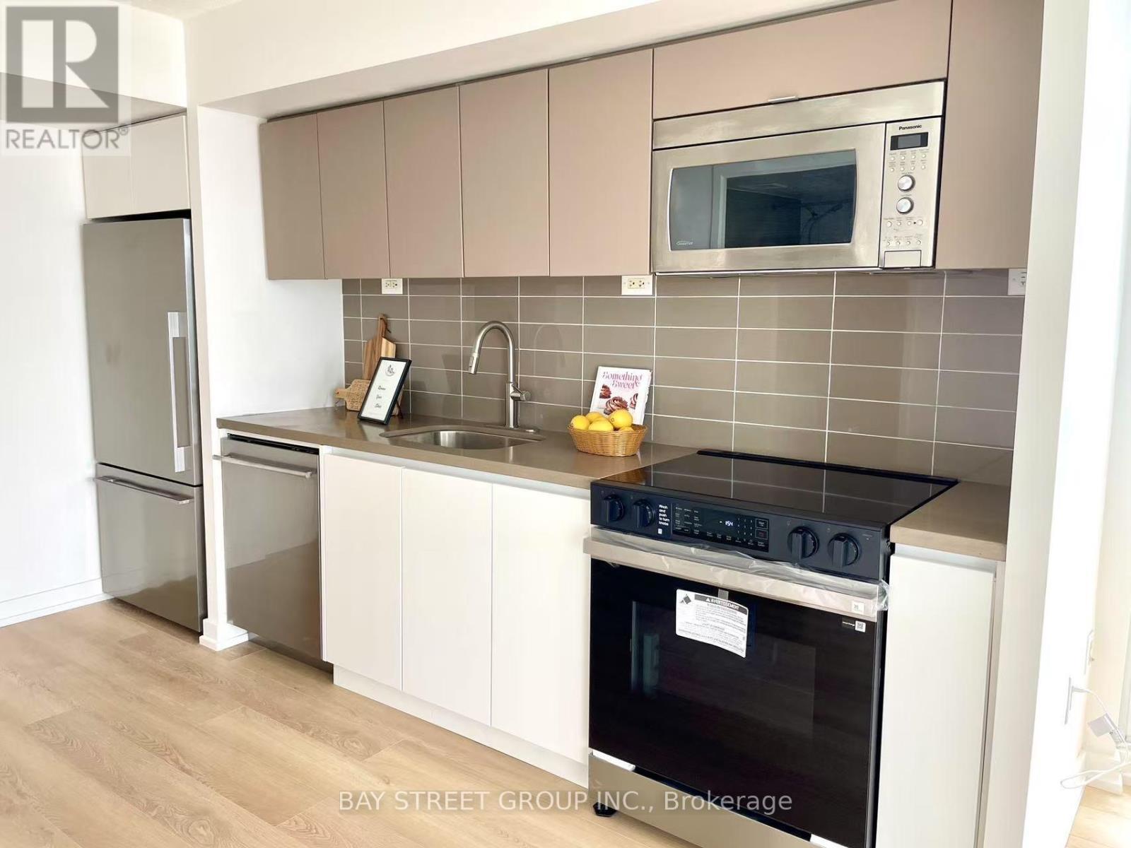 2908 - 75 Queens Wharf Road, Toronto, ON - Indoor Photo Showing Kitchen With Stainless Steel Kitchen