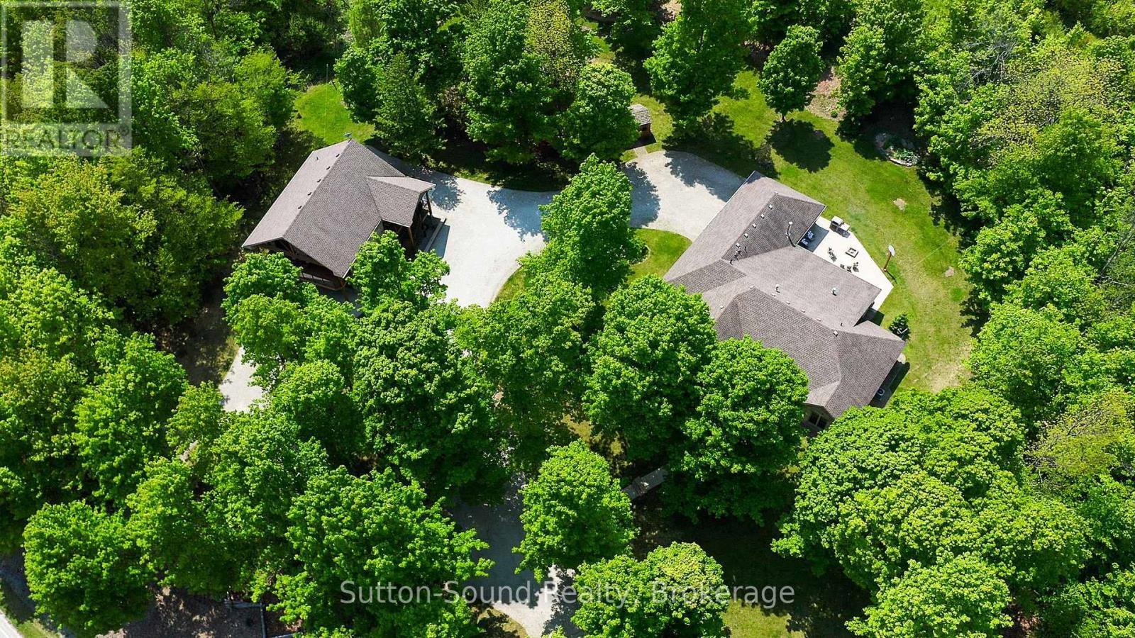 Aerial - 505556 Grey Road 1 Road, Georgian Bluffs, ON - Outdoor