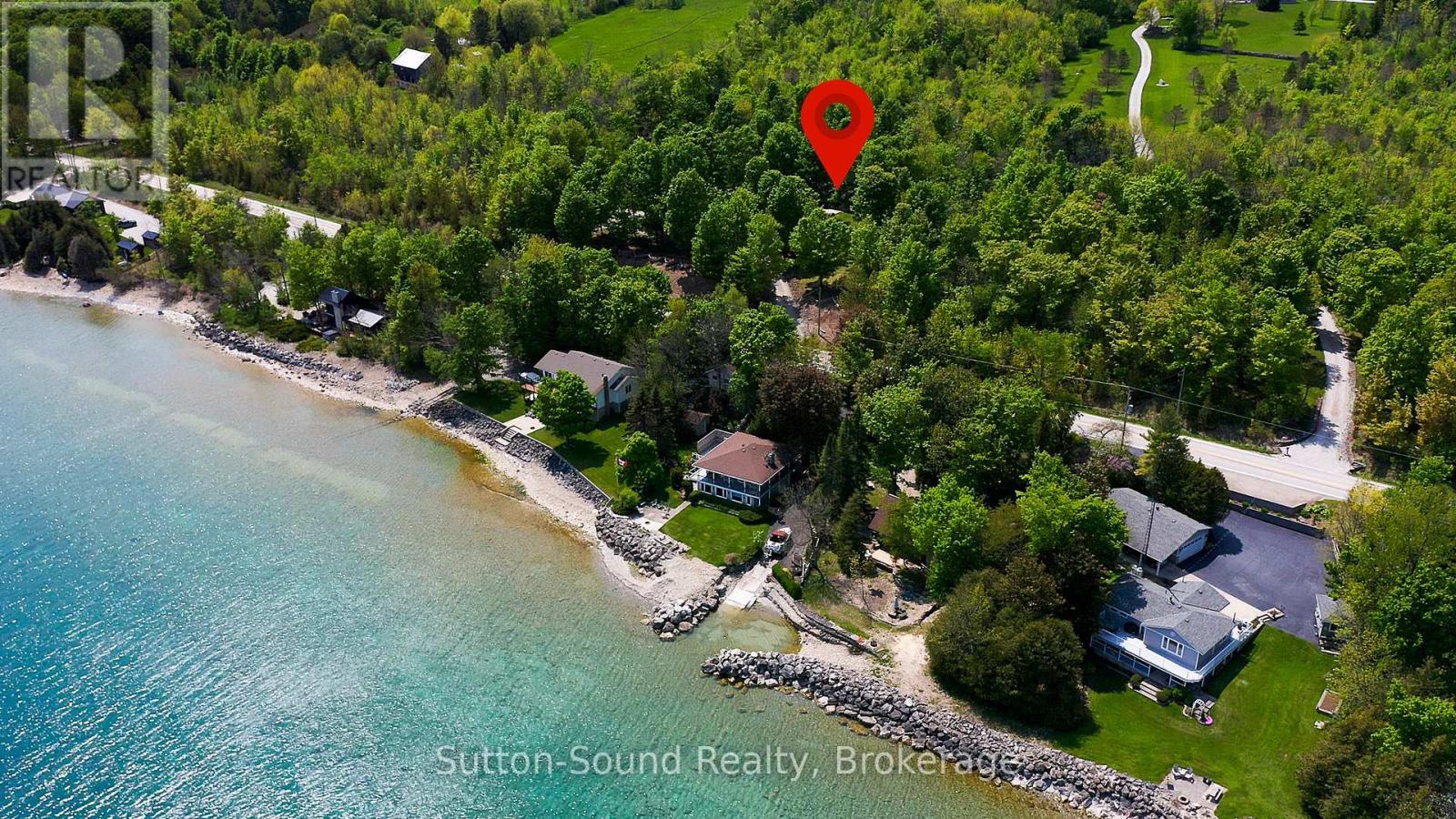 505556 Grey Road 1 Road, Georgian Bluffs, ON - Outdoor With Body Of Water With View