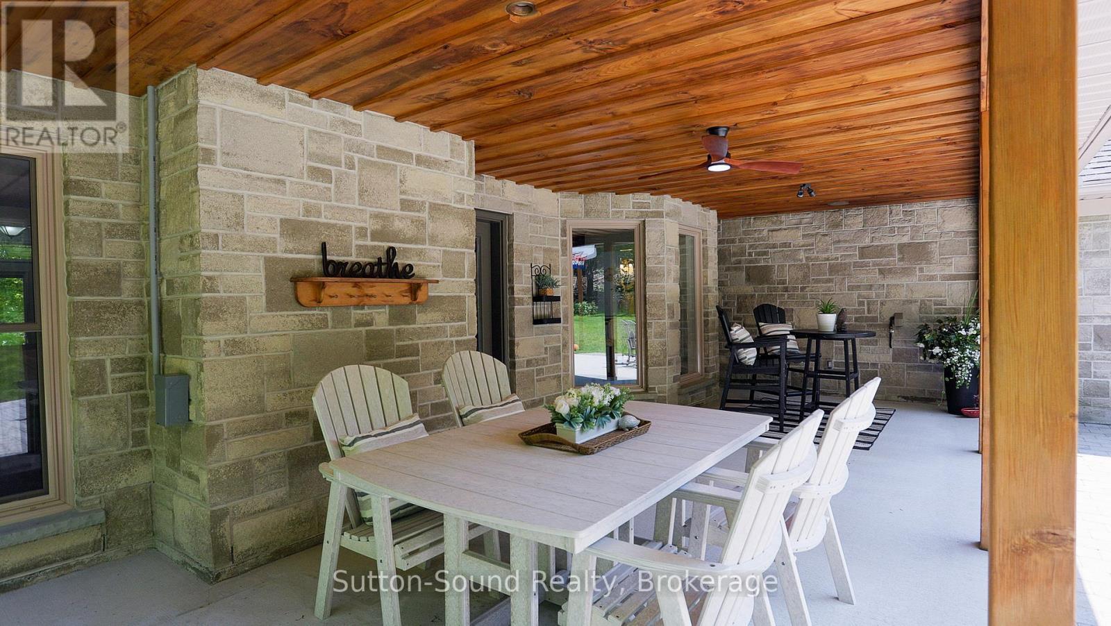 505556 Grey Road 1 Road, Georgian Bluffs, ON - With Deck Patio Veranda With Exterior