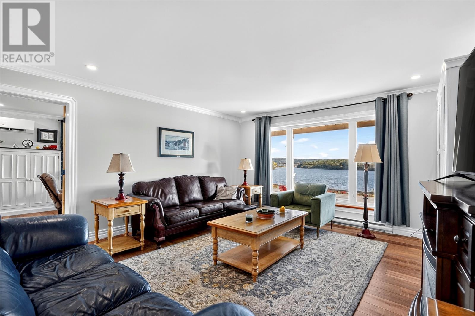 44 North River Road, North River, NL - Indoor Photo Showing Living Room
