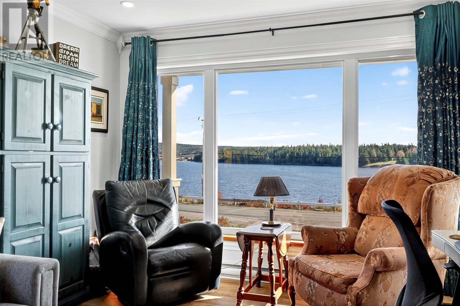 44 North River Road, North River, NL - Indoor Photo Showing Other Room With Body Of Water