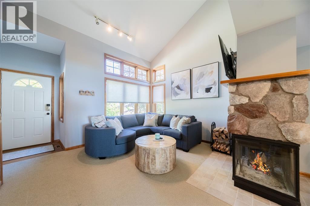 73437 Sandy Beach Drive, Huron County, ON - Indoor Photo Showing Living Room With Fireplace