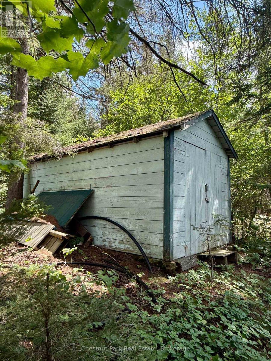 Dry boathouse - 17 Whitefish Lake Apl1582, Algonquin Highlands (Lawrence), ON - Outdoor With Body Of Water