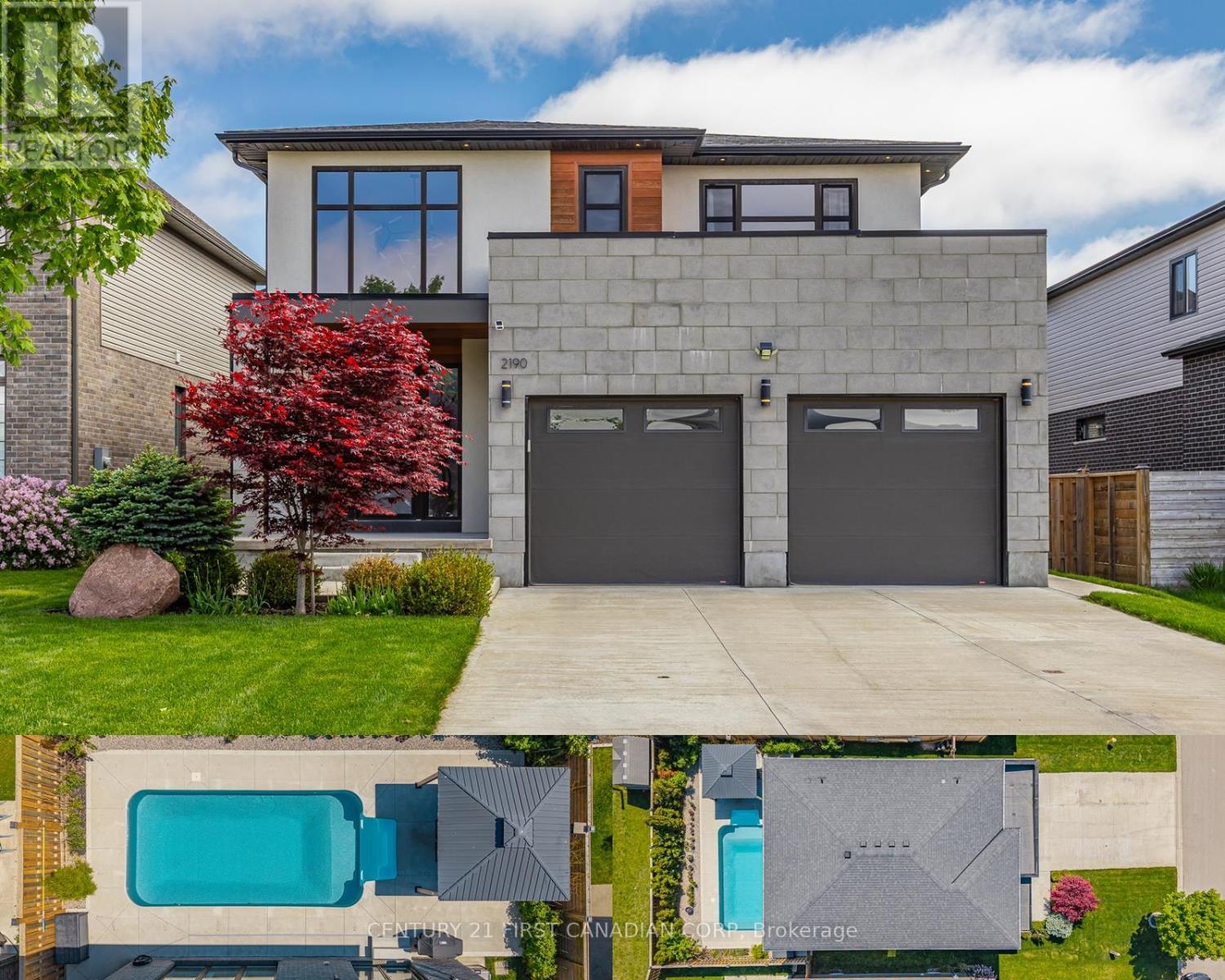 2190 Bakervilla Street, London South (South V), ON - Outdoor With In Ground Pool