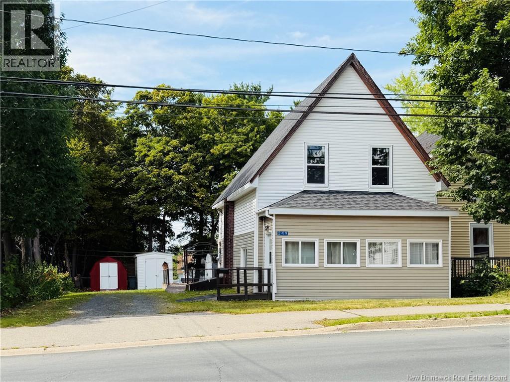 249 Wellington Street, Miramichi, NB - Outdoor With Facade