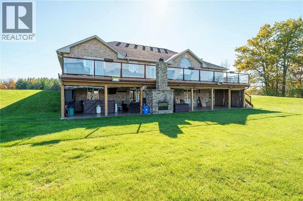 1140 River Road, Cayuga, ON - Outdoor With Deck Patio Veranda