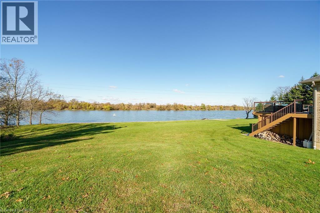 1140 River Road, Cayuga, ON - Outdoor With Body Of Water With View
