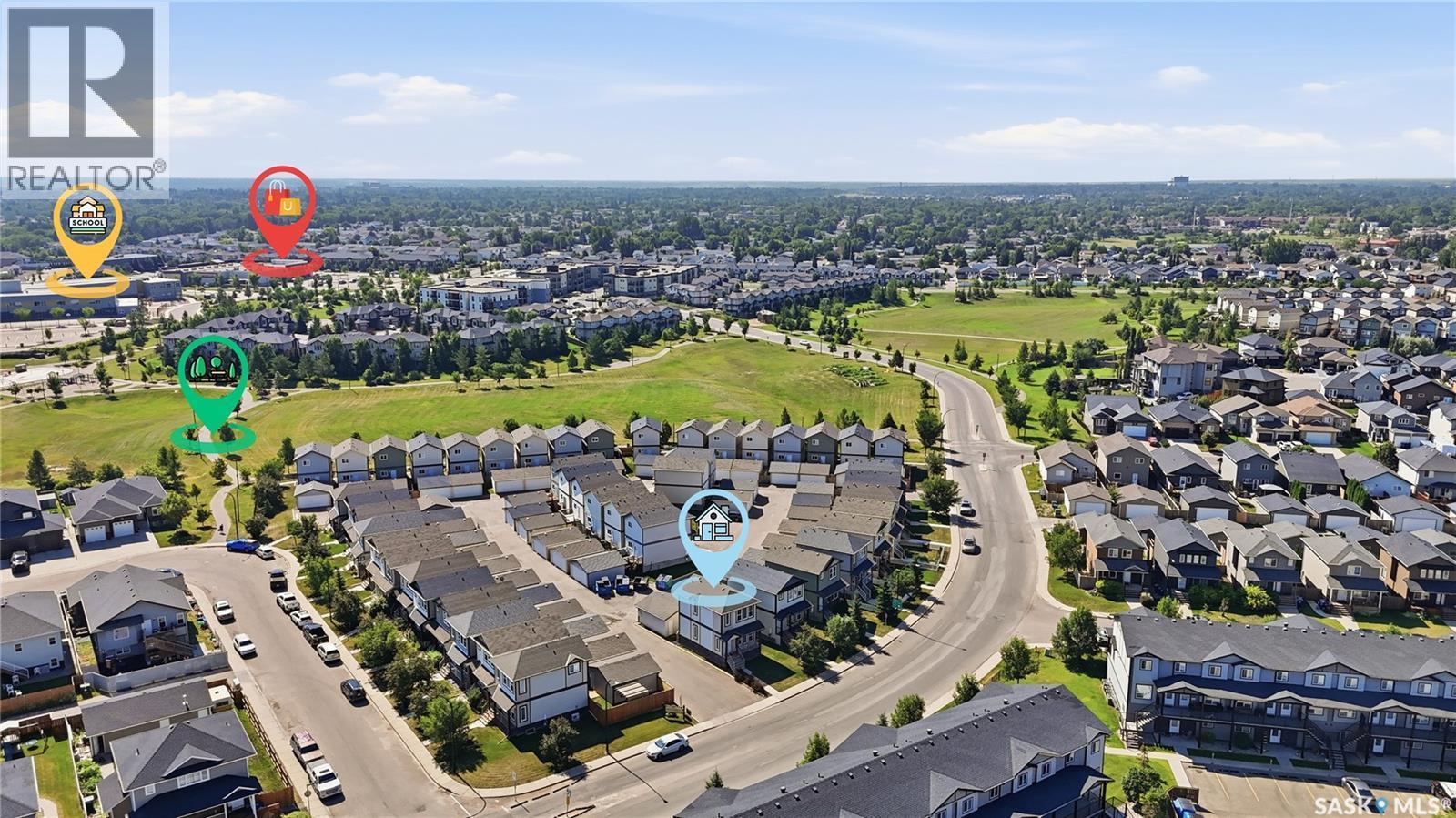 317 315 Hampton Circle, Saskatoon, SK - Outdoor With View