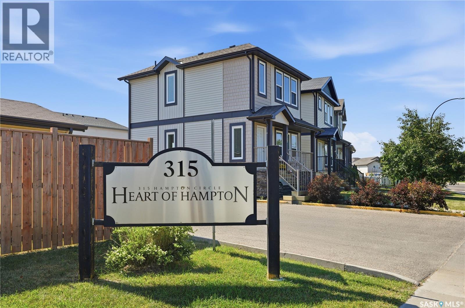 317 315 Hampton Circle, Saskatoon, SK - Outdoor