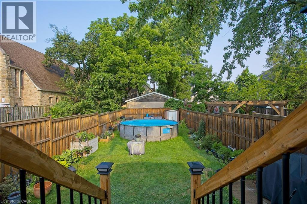 34 Poplar Avenue, Hamilton, ON - Outdoor With Backyard