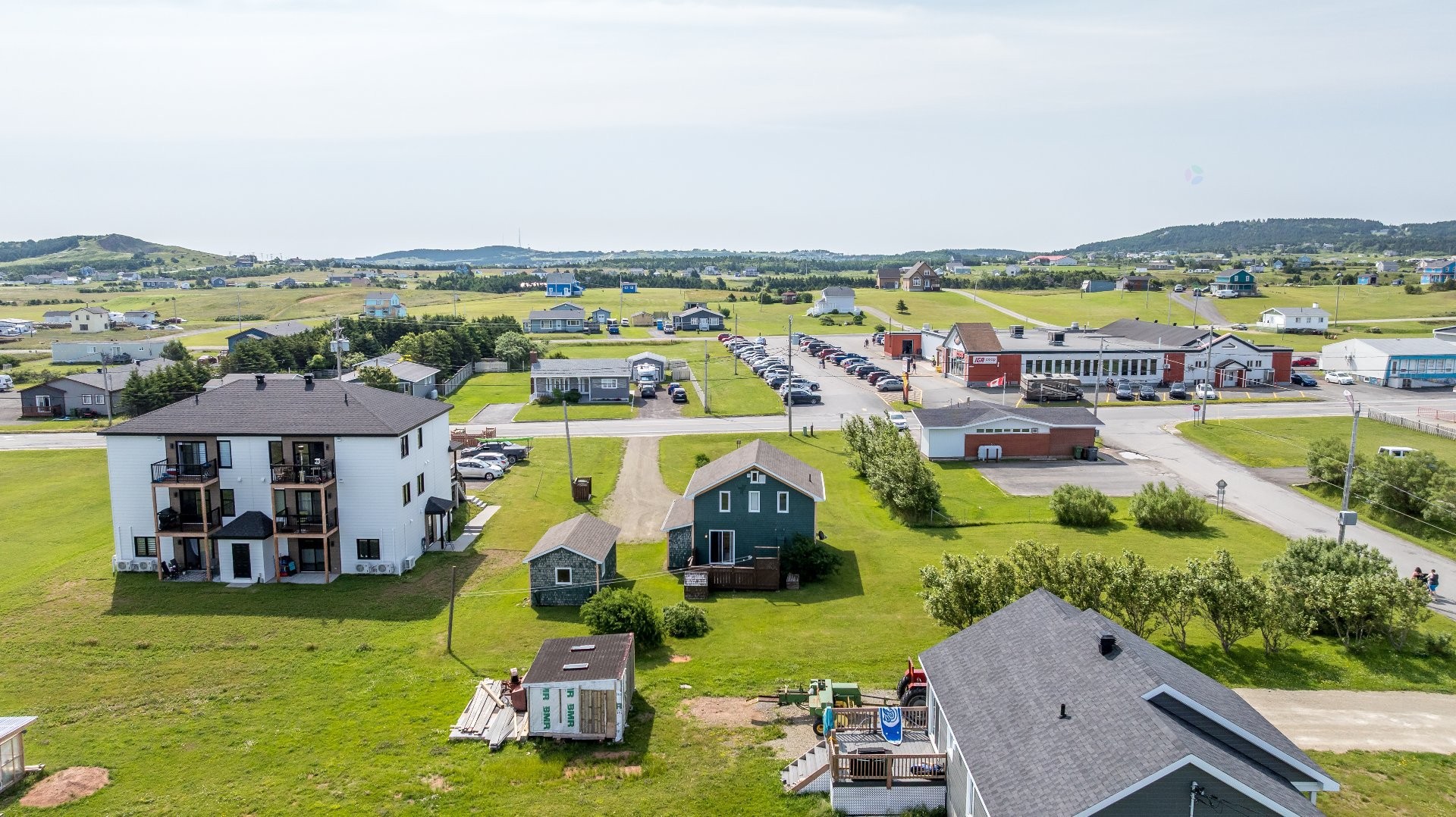 Aerial View - 604 Ch. Des Caps, Les Îles-De-La-Madeleine, QC - Outdoor With View