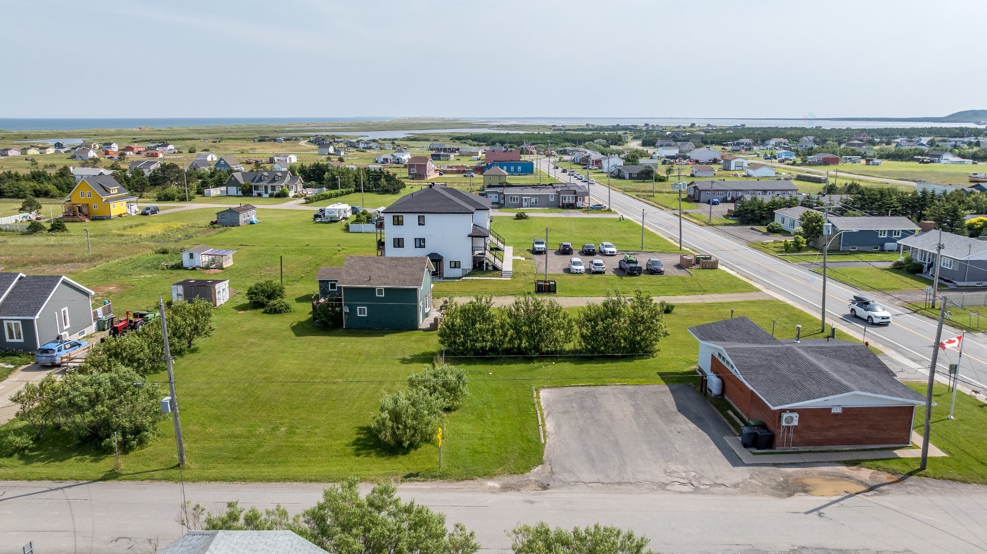 Aerial View - 604 Ch. Des Caps, Les Îles-De-La-Madeleine, QC - Outdoor With View