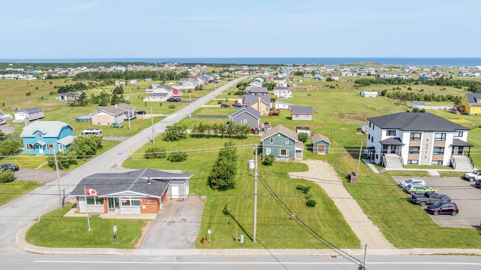 Aerial View - 604 Ch. Des Caps, Les Îles-De-La-Madeleine, QC - Outdoor With View