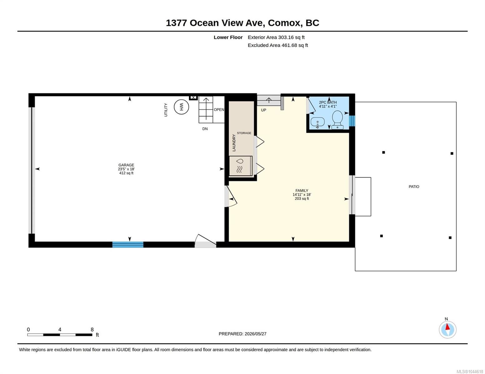 1377 Ocean View Ave, Comox, BC