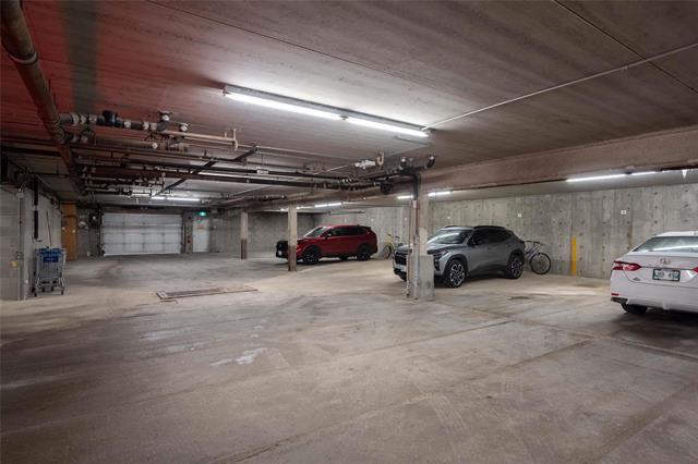 307-70 Dunkirk Dr, Winnipeg, MB - Indoor Photo Showing Garage