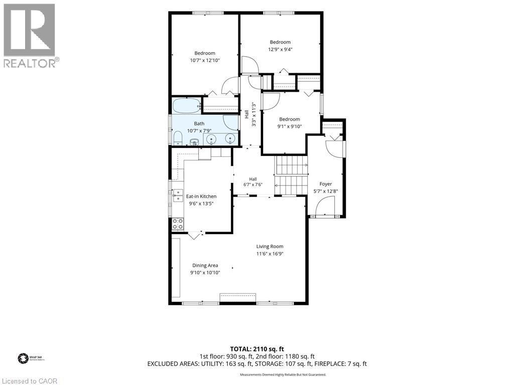 MAIN LEVEL FLOOR PLANS - 591 Mohawk Road W, Hamilton, ON - Other