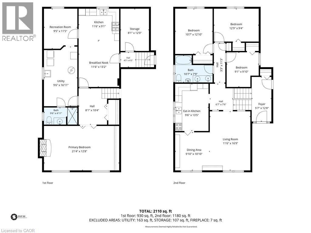 MAIN AND LOWER LEVEL FLOOR PLANS - 591 Mohawk Road W, Hamilton, ON - Other
