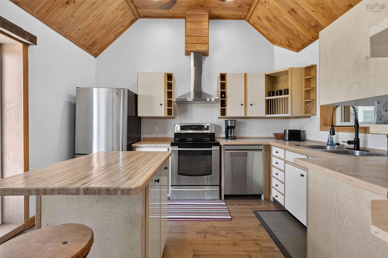 1959 Highway 208, Hemford, NS - Indoor Photo Showing Kitchen With Double Sink