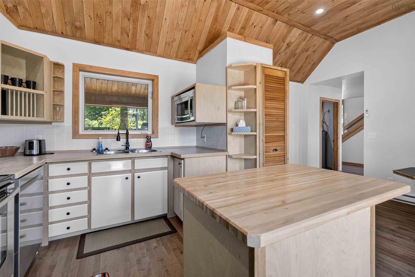1959 Highway 208, Hemford, NS - Indoor Photo Showing Kitchen With Double Sink
