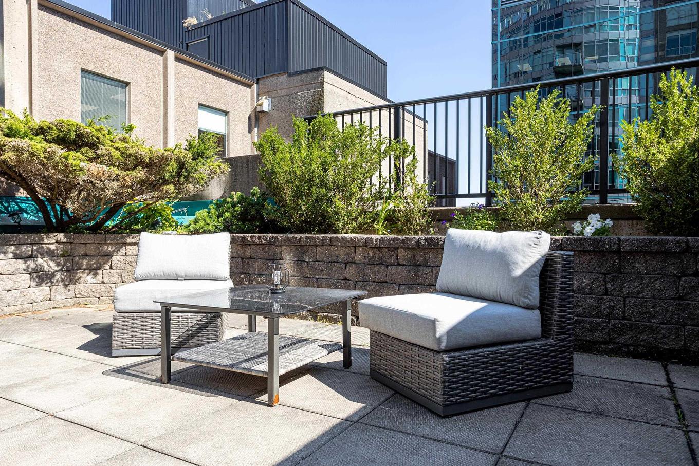 701 1550 Dresden Row, Halifax, NS - Outdoor With Deck Patio Veranda With Exterior