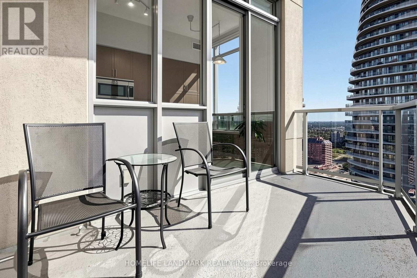3508 - 80 Absolute Avenue, Mississauga, ON - Outdoor With Balcony