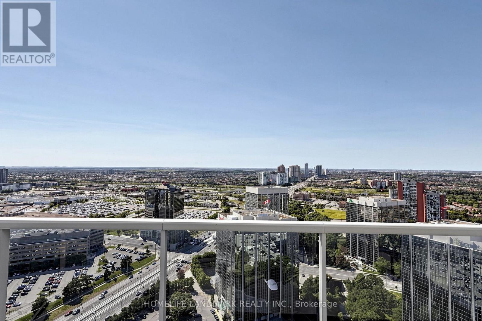 3508 - 80 Absolute Avenue, Mississauga, ON - Outdoor With Balcony With View