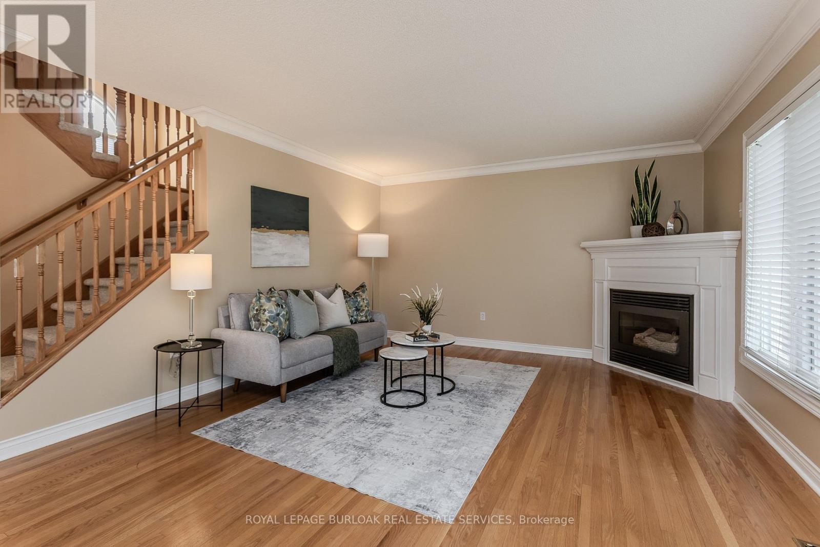 2010 Grovetree Lane, Burlington, ON - Indoor Photo Showing Living Room With Fireplace