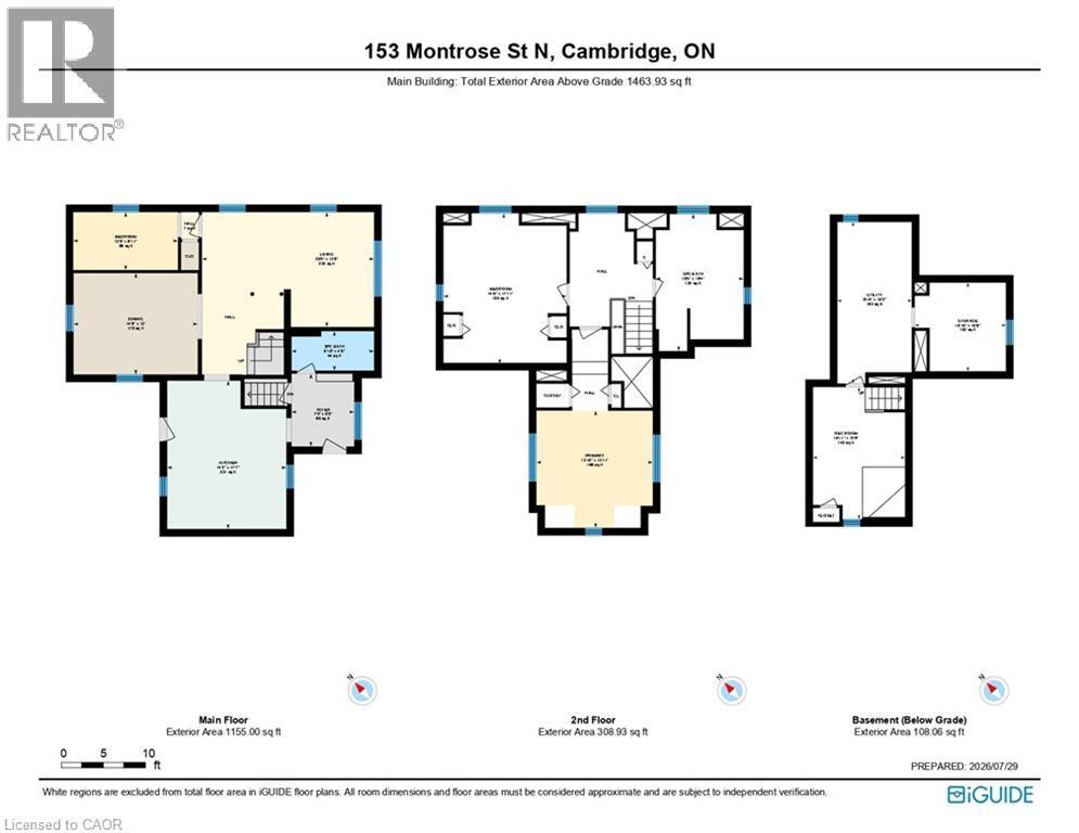 Floor plan - 153 Montrose Street N, Cambridge, ON - Other