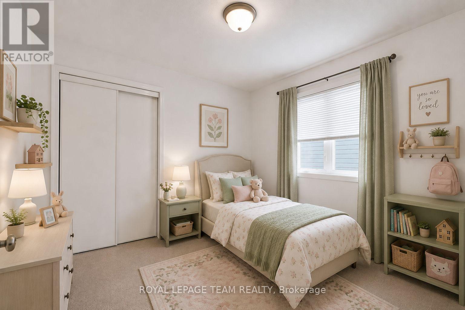 Photo has been virtually staged. - 4852 Abbott Street E, Ottawa, ON - Indoor Photo Showing Bedroom
