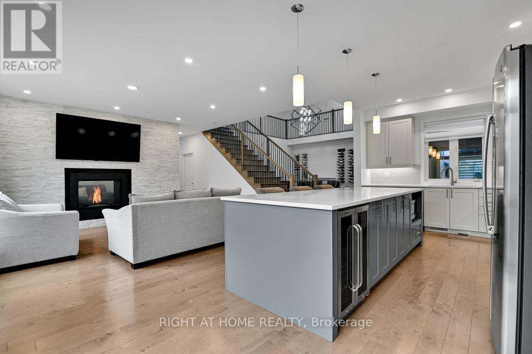 32 Edenbridge Court, Ottawa, ON - Indoor Photo Showing Other Room With Fireplace