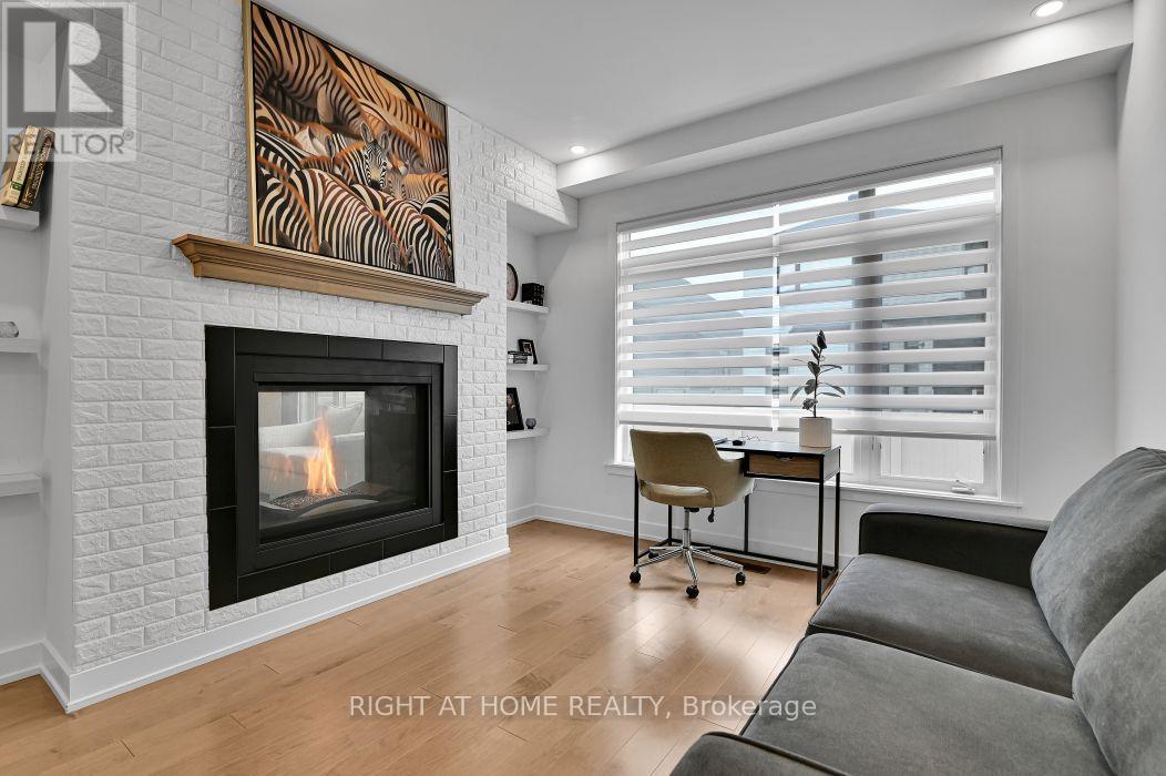 32 Edenbridge Court, Ottawa, ON - Indoor Photo Showing Living Room With Fireplace