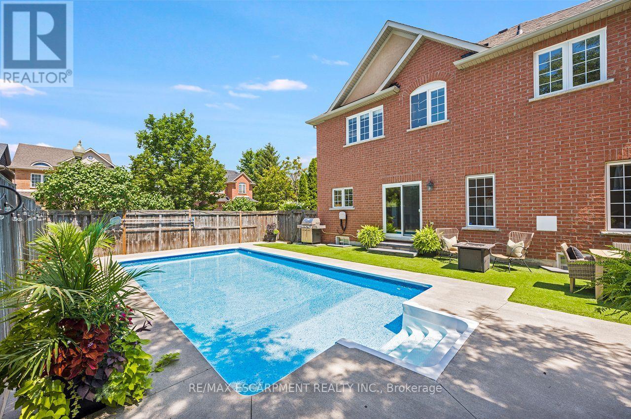 33 Dewsbury Way, Hamilton, ON - Outdoor With In Ground Pool