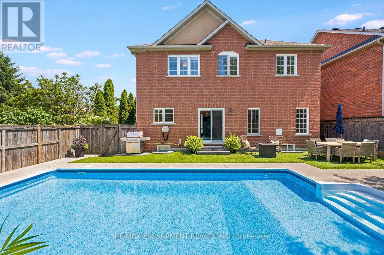 33 Dewsbury Way, Hamilton, ON - Outdoor With In Ground Pool