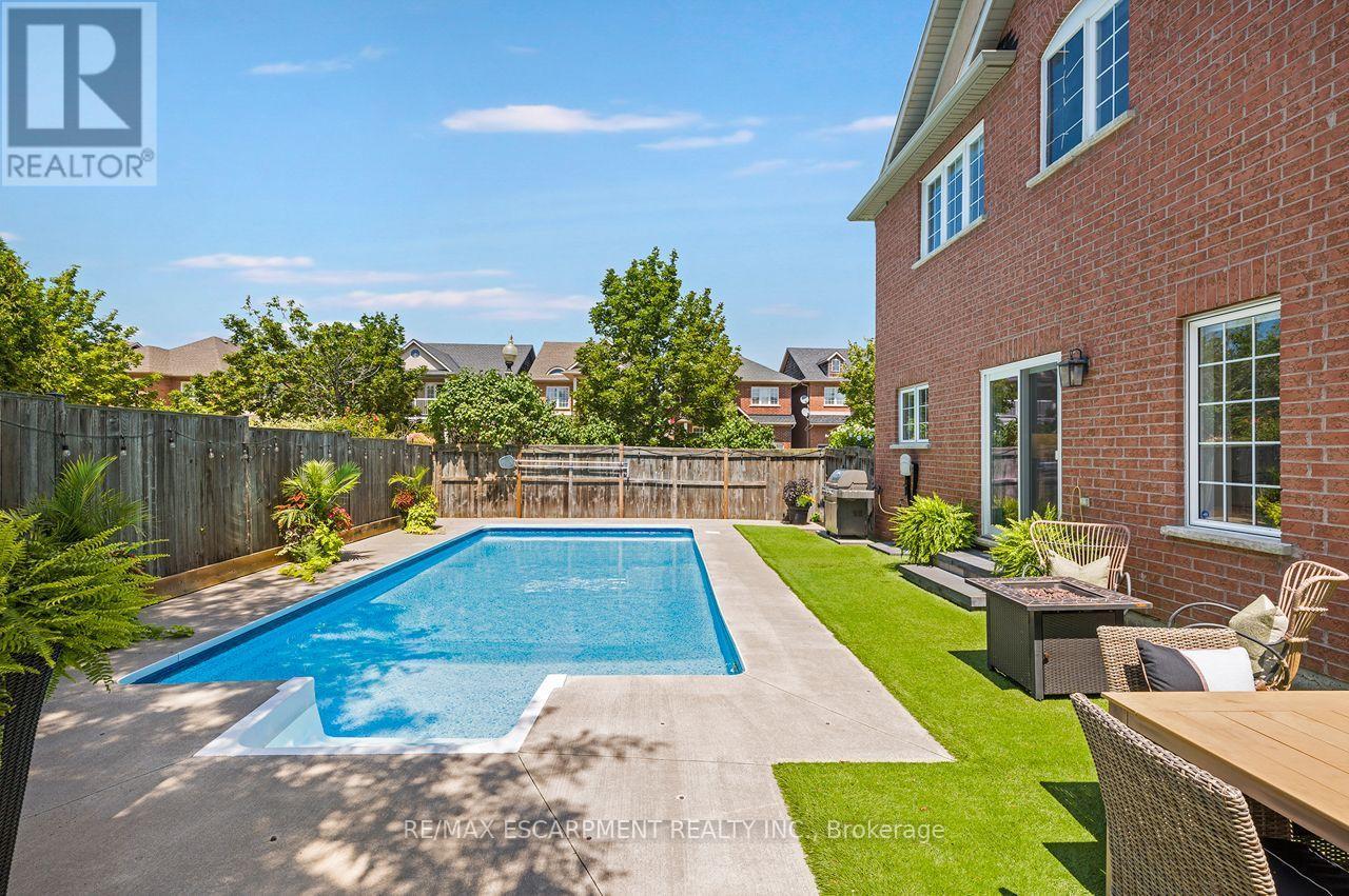 33 Dewsbury Way, Hamilton, ON - Outdoor With In Ground Pool