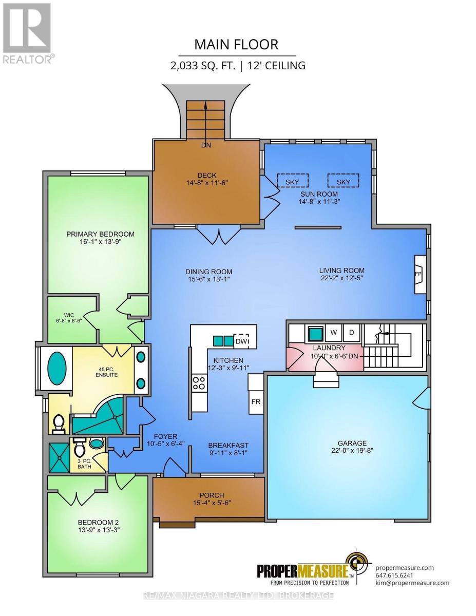 Floor Plan - Main Level - 3538 Algonquin Drive, Fort Erie (Ridgeway), ON - Other
