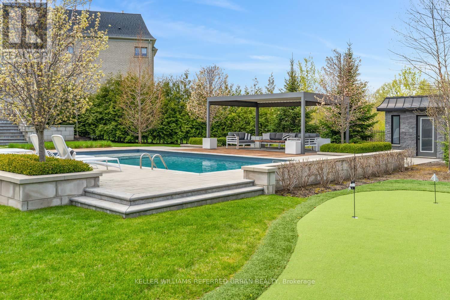 61 Ria Court, King, ON - Outdoor With In Ground Pool With Backyard