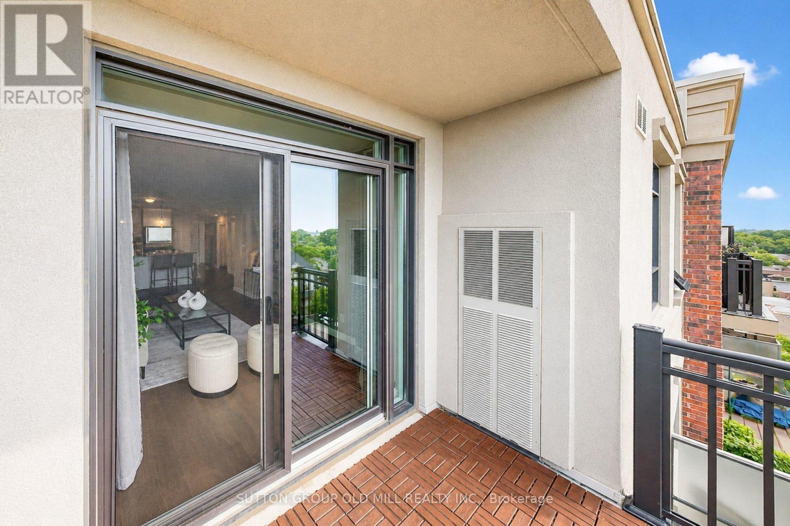 707 - 3563 Lake Shore Boulevard W, Toronto, ON - Outdoor With Balcony With Exterior