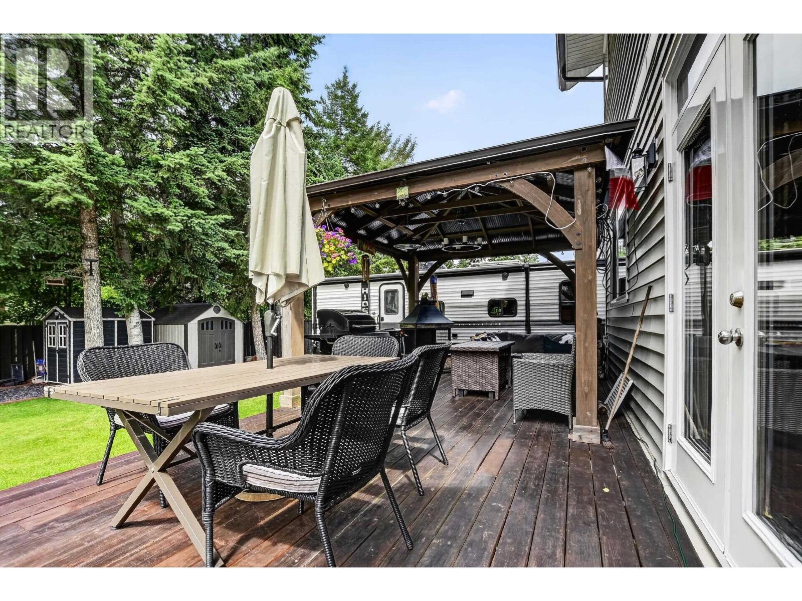 7557 Loedel Crescent, Prince George, BC - Outdoor With Deck Patio Veranda With Exterior