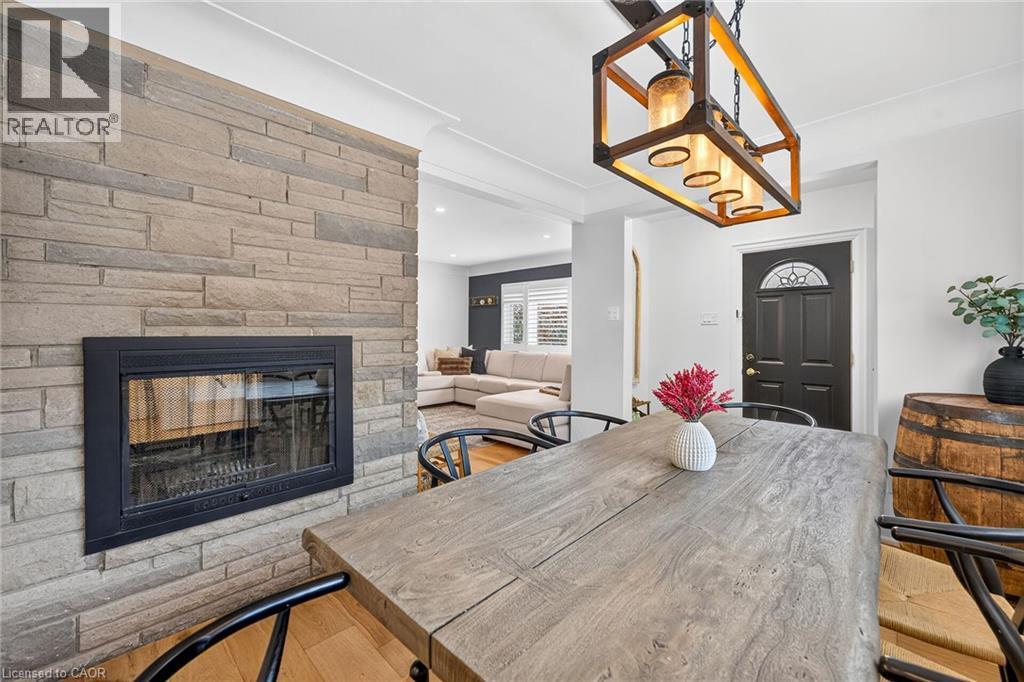 4 Compton Place, Hamilton, ON - Indoor Photo Showing Other Room With Fireplace