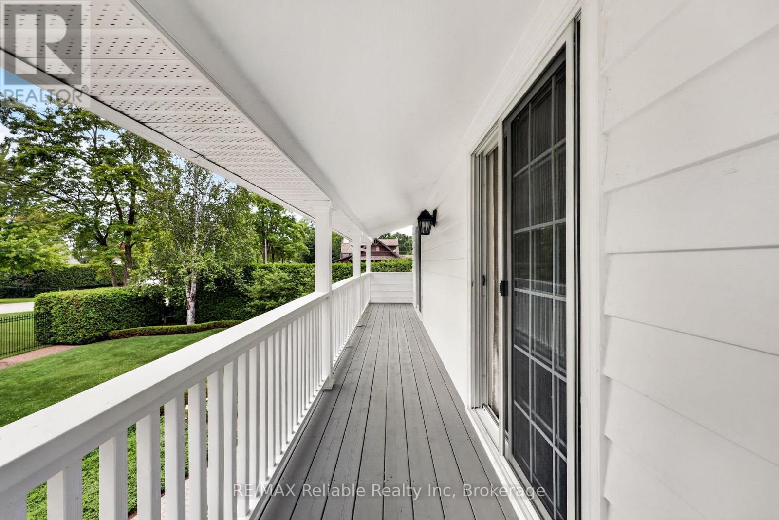 2nd floor balcony from the upper bedrooms - 60 Tuyll Street, Bluewater (Bayfield), ON - Outdoor With Balcony With Exterior
