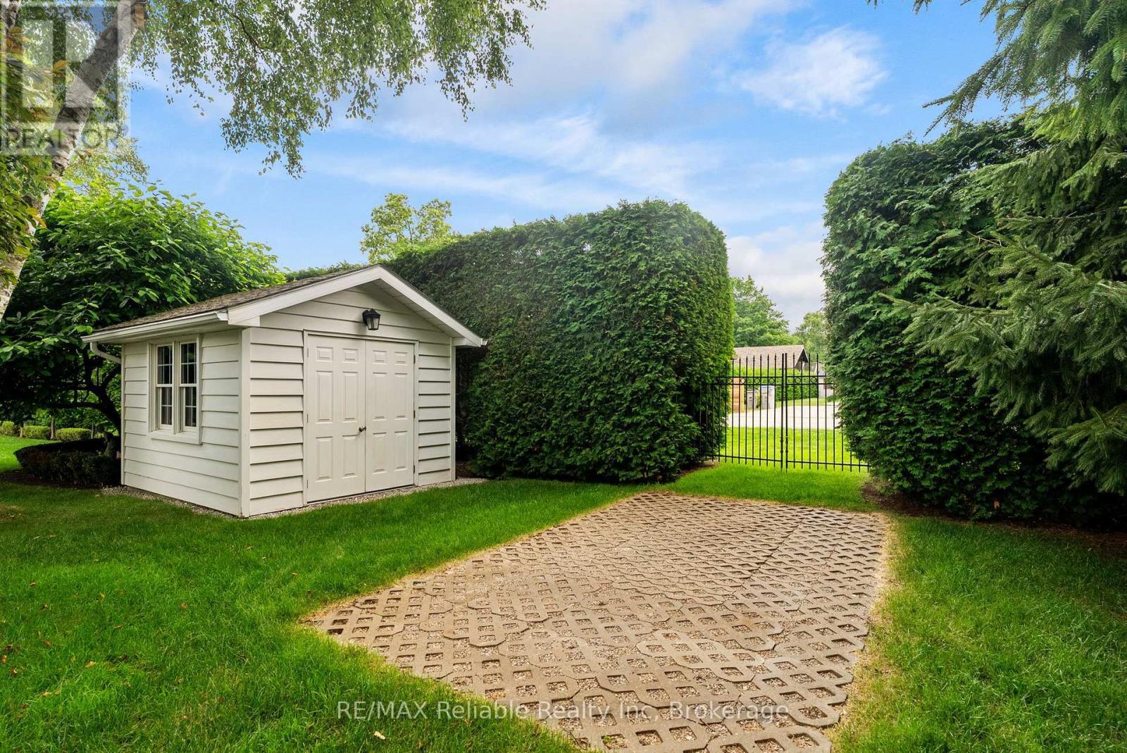 storage shed with hydro - 60 Tuyll Street, Bluewater (Bayfield), ON - Outdoor