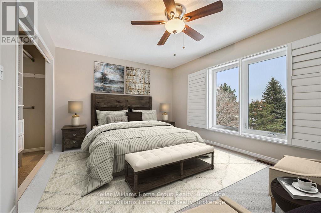 Virtually Staged - 711 Johnston Park Avenue, Collingwood, ON - Indoor Photo Showing Bedroom