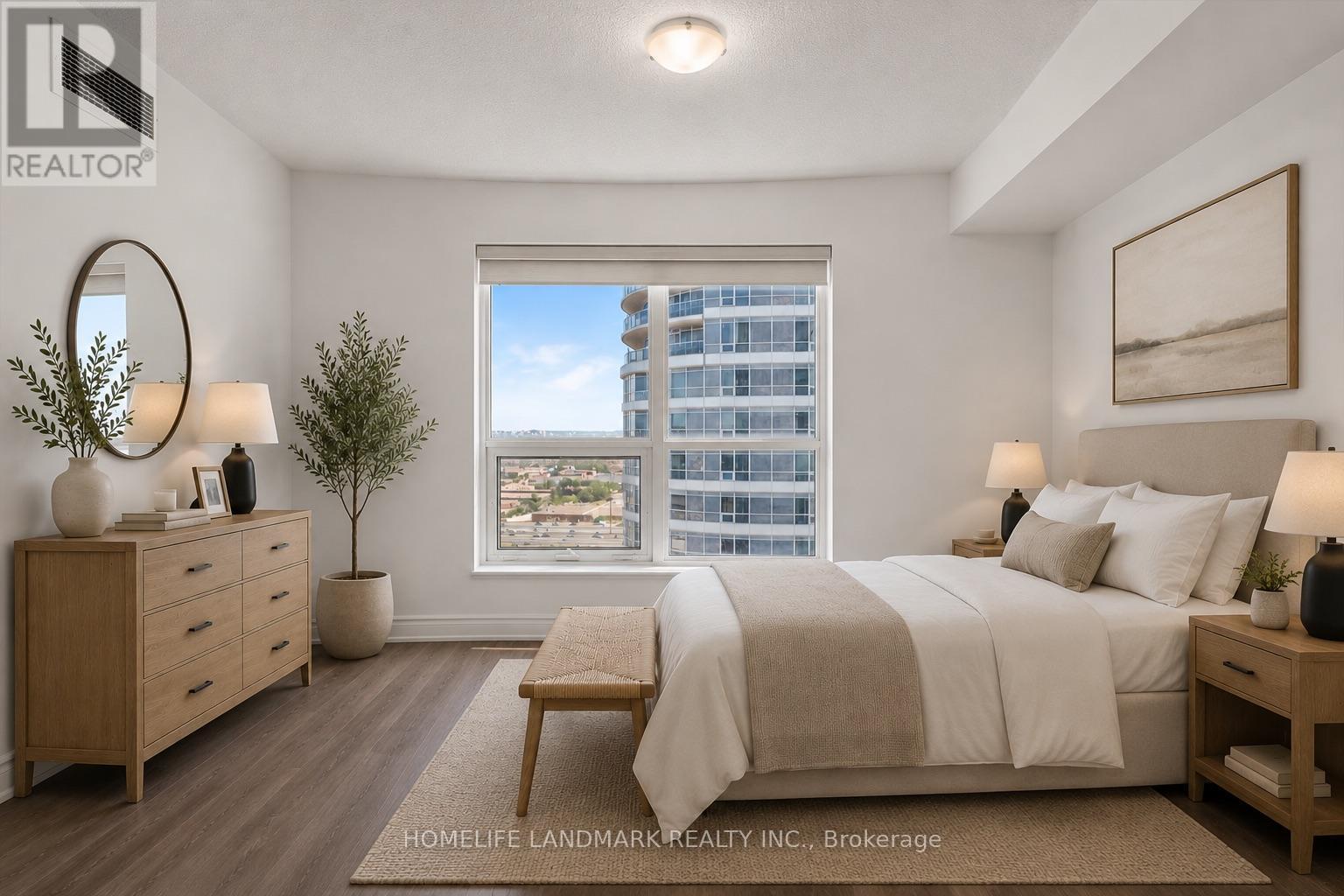 2613 - 181 Village Green Square, Toronto, ON - Indoor Photo Showing Bedroom